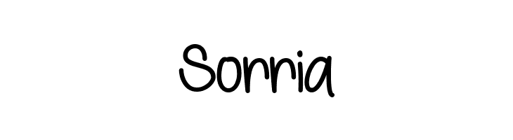 Sorria Behind Green Eyes Font