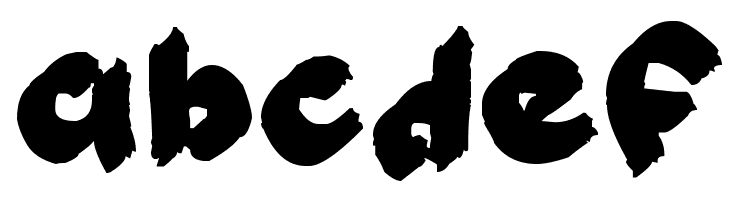 Kiddy Paints  Free Fonts Download