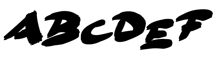 Go Faster Brush  Free Fonts Download