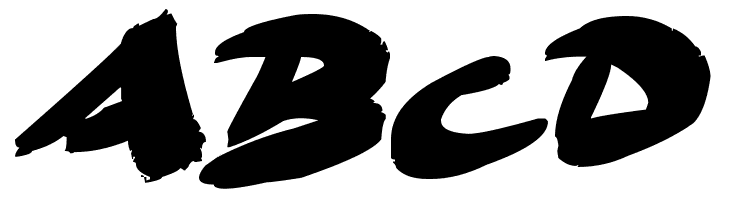 Go Faster Brush  Free Fonts Download