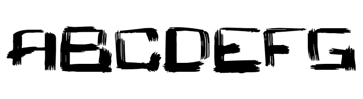 Square Brush  Free Fonts Download