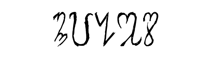 Theban Alphabet  Free Fonts Download