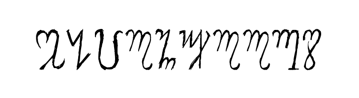 Theban Alphabet  Free Fonts Download
