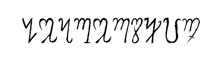 Theban Alphabet  Free Fonts Download