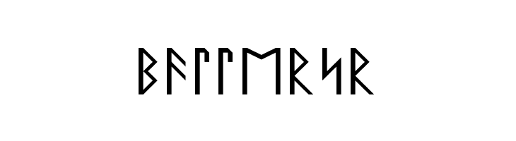 Anglo Saxon Runes Regular  Free Fonts Download