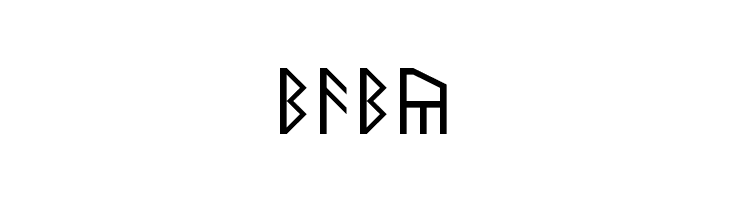 Anglo Saxon Runes Regular  Free Fonts Download