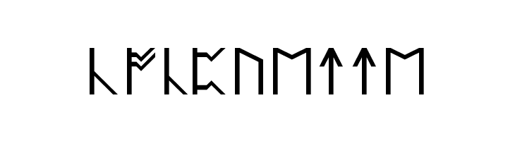 Anglo Saxon Runes Regular  Free Fonts Download