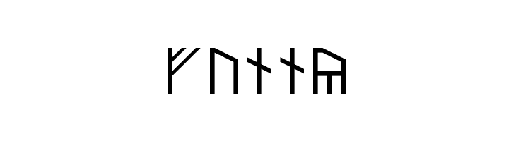 Anglo Saxon Runes Regular  Free Fonts Download