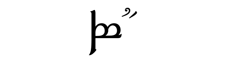 Tengwar Elfica  Free Fonts Download