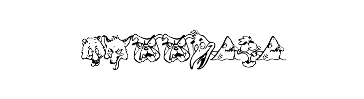 Bearpaw Bats  Free Fonts Download