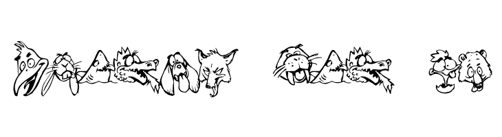 Bearpaw Bats  Free Fonts Download