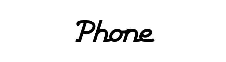 Phone King of Everything Font