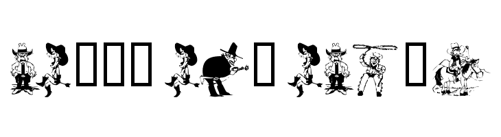 KR Wild West  Free Fonts Download