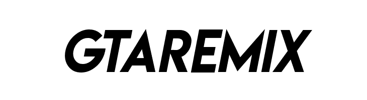 GTAREMIX Lemon/Milk italic Font