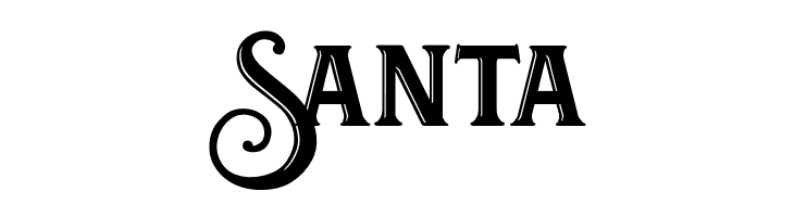 Santa Festival Budaya XXXI Font