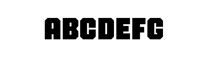 FTYOverKillMachinedNC  Free Fonts Download