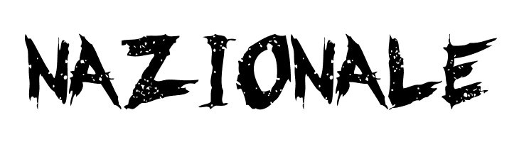 NAZIONALE GwizsK-Regular Font
