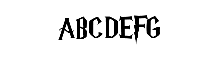 Harry P  Free Fonts Download