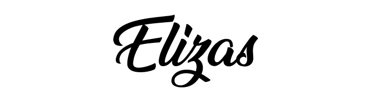 Elizas Ananda Black Font
