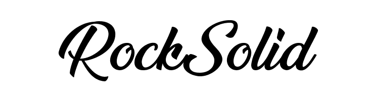 RockSolid Ananda Black Font