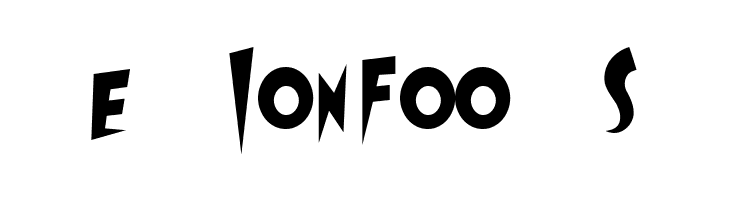 MoRoNs from OuTeRsPacE  Free Fonts Download