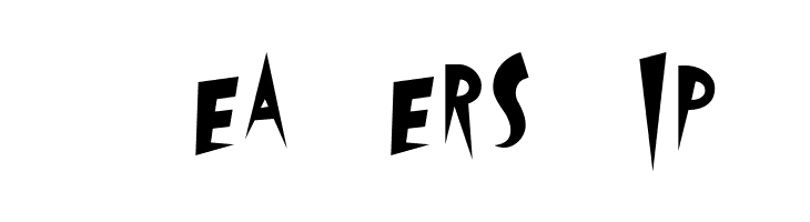 MoRoNs from OuTeRsPacE  Free Fonts Download