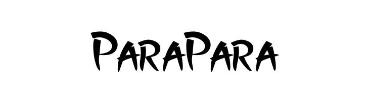 ParaPara Moyko Font