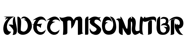 Alamak-  Free Fonts Download