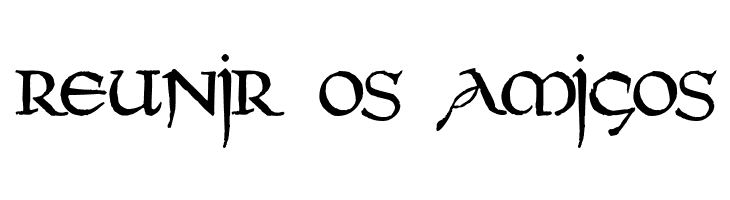 DS UncialFunnyHand Medium  Free Fonts Download