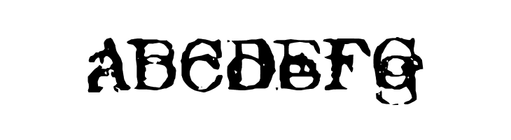 Typewriter Royal 200 Trashed  Free Fonts Download