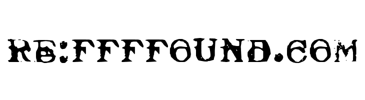 Typewriter Royal 200 Trashed  Free Fonts Download