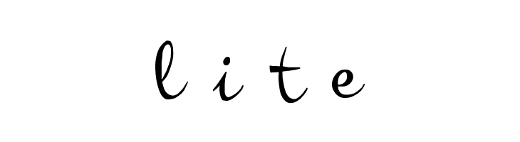 l%2Bi%2Bt%2Be Pyktor Font