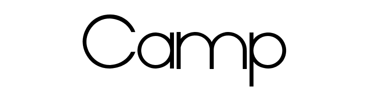 Camp Origin Bold Font