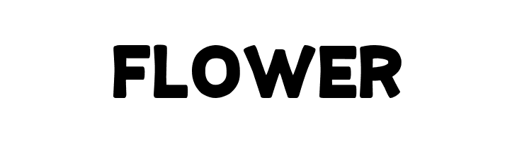 FLOWER Gooseberry Juice Font