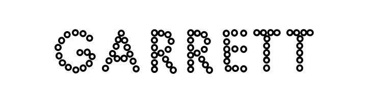 YBDabaDotFont  Free Fonts Download