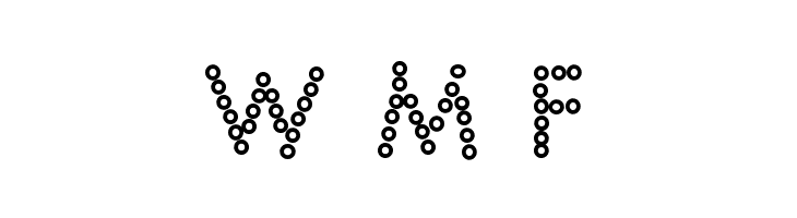 YBDabaDotFont  Free Fonts Download