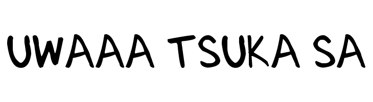 UWAAA%2BTSUKA%2BSA Arenzi Font