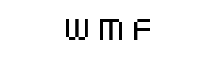 D3 LiteBitMapism  Free Fonts Download