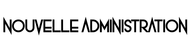NOUVELLE%2BADMINISTRATION Rockout Font