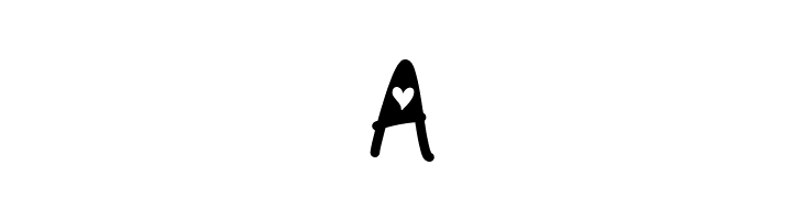 I Found My Valentine Hearted  Free Fonts Download