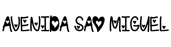 I Found My Valentine Hearted  Free Fonts Download