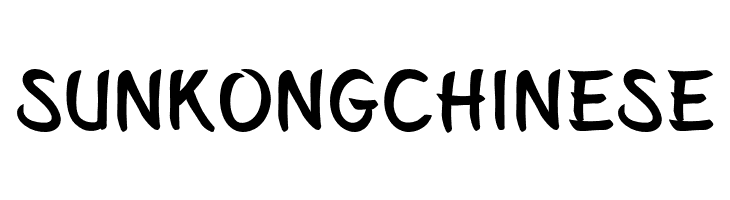 SUNKONGCHINESE Belepotan Font