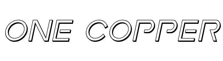 Earth Orbiter 3D Italic  Free Fonts Download