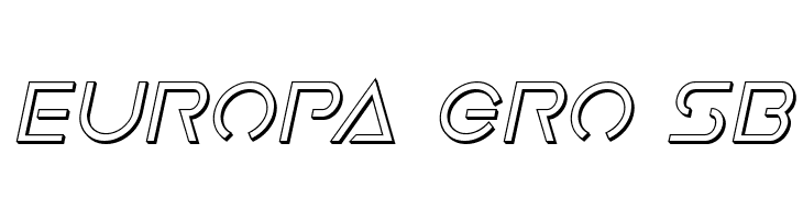 Earth Orbiter 3D Italic  Free Fonts Download