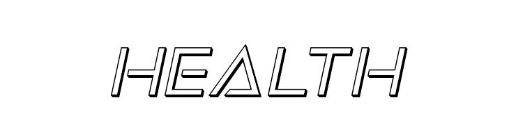 Earth Orbiter 3D Italic  Free Fonts Download