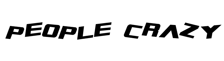 Zero Gravity Extended Italic  Free Fonts Download