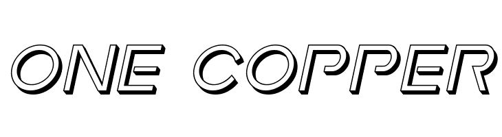 Earth Orbiter Deep 3D Italic  Free Fonts Download