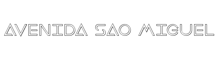 Earth Orbiter Outline  Free Fonts Download