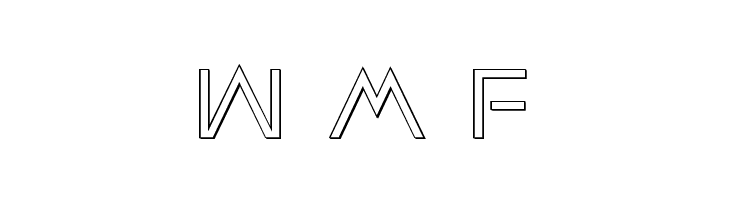 Earth Orbiter Outline  Free Fonts Download