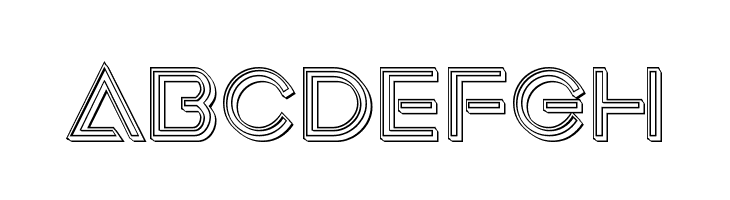 Earth Orbiter Engraved  Free Fonts Download